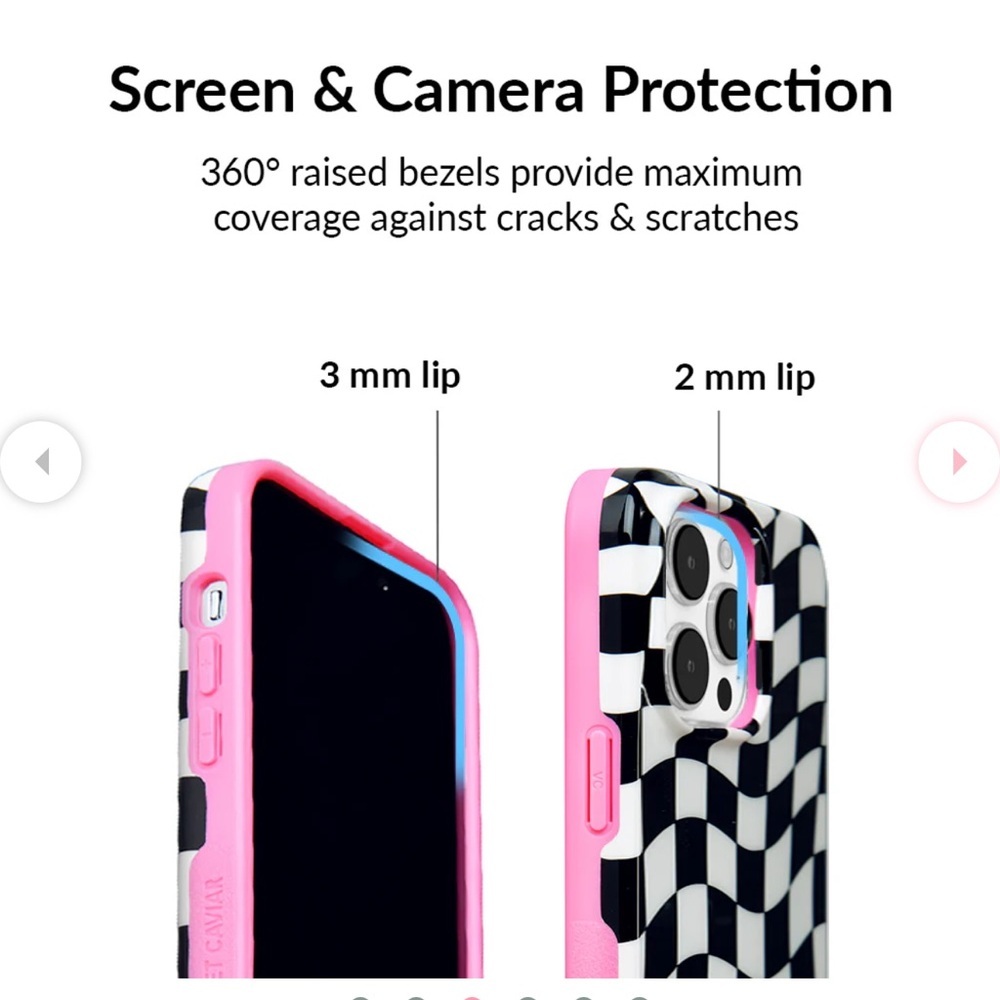 Velvet Caviar Vibe Check Case iPhone 14 ProMax - Picture 2 of 9